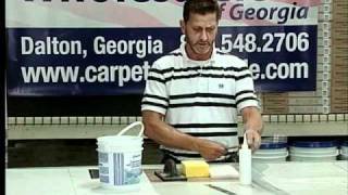 DuraCeramic Installation Video American Carpet Wholesalersof Georgia [upl. by Mahmoud85]