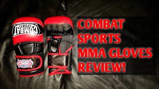 Combat Sports Max Strike MMA Training Gloves REVIEW Perfect for MMA training [upl. by Boj939]