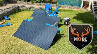 Mobi 400W Flexible Solar Panels From Ebay [upl. by Aihsenek861]