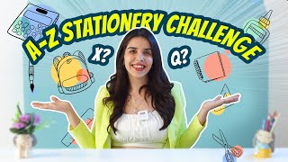 AZ cute STATIONERY SHOPPING CHALLENGE from Amazon😱 X Q Pass or Fail  Heli Ved [upl. by Akedijn284]