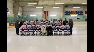 USA Womens National Deaf Hockey Team Vs Canada  Game 2 [upl. by Adnouqal548]