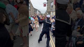 Grassington 1940s Weekend  Live Performance shorts 1940s yorkshiredales livemusic [upl. by Yetsirhc]