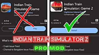 Indian Train Simulator 2 Release Date  Pro Mod  Indian Train Simulator New Tailor Release  RGW [upl. by Aihseken]