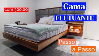 CAMA FLUTUANTE COMO FAZER FACIL [upl. by Ivey949]