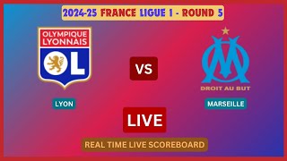 Lyon Vs Marseille LIVE Score UPDATE Today 202425 Ligue 1 Round 5 Soccer Football Sep 22 2024 [upl. by Fields984]