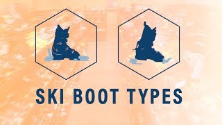 How To  Ski Boot Types [upl. by Ahsyt194]