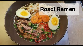 HIT Ramen – słynny japoński rosół  Simple Homemade Chicken Ramen  MajkelGotuje [upl. by Neville]