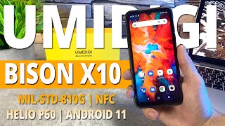 UMIDIGI BISON X10 Самый стильный броневик [upl. by Eiliak94]