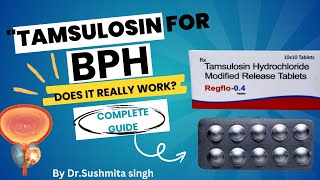 Tamsulosin Flomax Review What You Need to Know BPH [upl. by Aihsenyt]