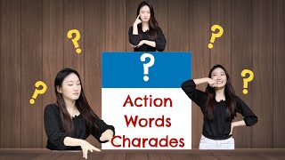 Charades Action Words  English Activities  몸으로 말해요 영어 동사 [upl. by Melessa224]