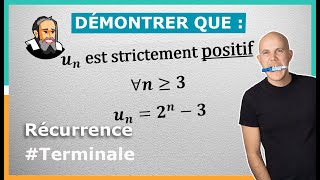 Démontrer par Récurrence quune suite est POSITIVE ou NÉGATIVE  Exercice Corrigé  Terminale [upl. by Fernandez]