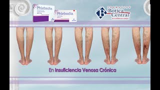 Phlebodia para las varicesFarmacias Botica Central [upl. by Nomad]