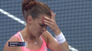 Make It Count Agnieszka Radwanska vs Naomi Broady [upl. by Aimac873]