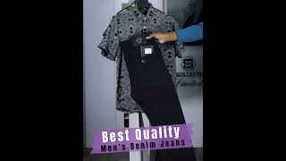 Buy Men’s Designer Jeans in Kenya Fast Delivery fashion mensdenim mensclothing [upl. by Anelhtac]