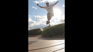 Extreme Footbag Athlete Performs INSANE Stunt OVER Obstacle [upl. by Winfrid]