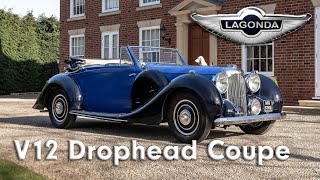 1939 Lagonda V12 Drophead Coupe [upl. by Sibby922]