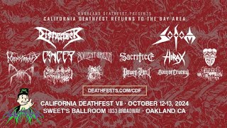 Nuclear Winter  Sodom live at California Deathfest 101324 [upl. by Marijo]