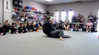 Kenpo Karate Techniques  Jamie Seabrook [upl. by Nesyrb]