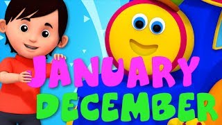 Months Of The Year Song  I am Father Year  Learning Street With Bob The Train  Kids Tv [upl. by Nilloc410]