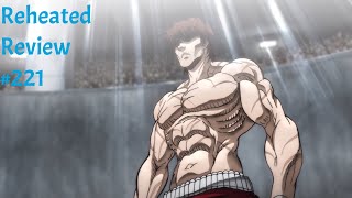 Baki The Great Raitai Tournament Saga  Reheated Review 221 [upl. by Eimia890]