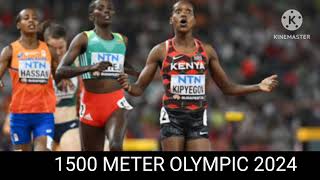 1500 m Olympic  women 1500 m Olympic 2024  paris Olympic 2024 [upl. by Halle]