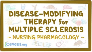 Diseasemodifying therapy for multiple sclerosis Nursing Pharmacology [upl. by Sheila]