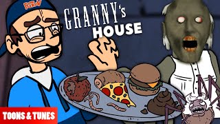 GRANNYS HOUSE ANIMATED FGTeeV Music Video based off the FGTeeV Books Style [upl. by Odranar]