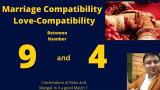 Relationship compatibility of Life Path number 4 and 9 Destiny number 4 and 9 Love life [upl. by Enhpad]