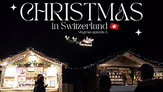 MONTREUX SWITZERLAND  Most beautiful Christmas Market of Europe the best of Swiss holiday season [upl. by Innek]