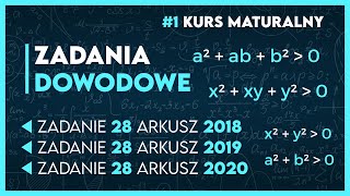 ZADANIA DOWODOWE 🧠 Prosty schemat na każdy dowód ✅️  Matura Podstawowa [upl. by Virgilio]