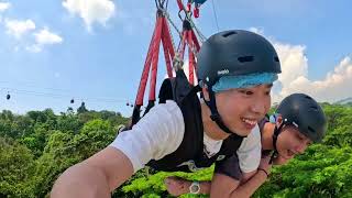 Giant swing at sentosa [upl. by Aihpledalihp]