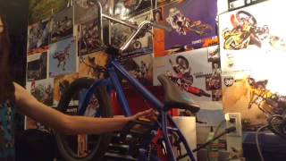 How to take off rear Bmx brakes [upl. by Euqinmod]