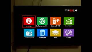 Atualização Passo a Passo Visionsat Space HD [upl. by Einra80]