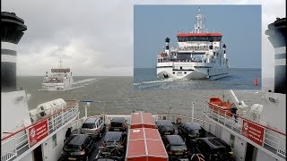 Vaar mee met de veerboot naar Ameland realtime captains view [upl. by Keene]