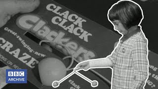 1971 CLACKERS are the childrens toys safe  Nationwide  Childhood Nostalgia  BBC Archive [upl. by Gustav]