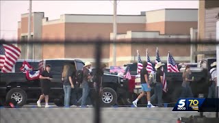 Edmond students standing up to school officials after they said they weren’t allowed to fly flag [upl. by Puff]