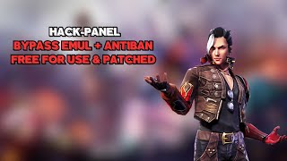 HACK PANEL FREE FIRE GRATIS  AIMBOT Y BYPASS  FREE FOR USE PC ONLY [upl. by Idnahc]