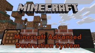 Minecraft Mods  Minecraft Advanced Destruction System MADS [upl. by Foulk]