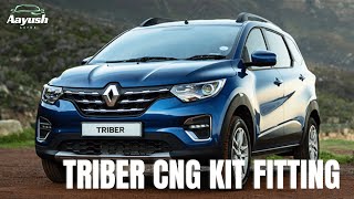 Renault Triber 2023 CNG Kit Fitting  Complete Guide amp Benefits [upl. by Jessica618]