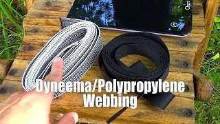 DyneemaPolypropylene webbing water test [upl. by Notsur763]