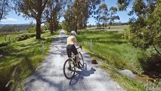 Lilydale to Warburton Rail Trail feat Echidna  Gravel Cycling [upl. by Rodoeht78]