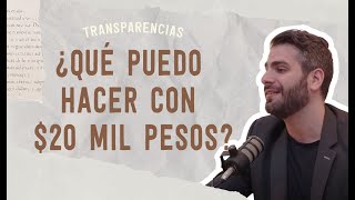 ¨¿Qué puedo hacer con 20 mil pesos¨  Moris Dieck [upl. by Kessler]