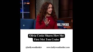 Olivia Cooke Talks Meeting Tom Cruise  Video latenightcolbert [upl. by Ebaj]