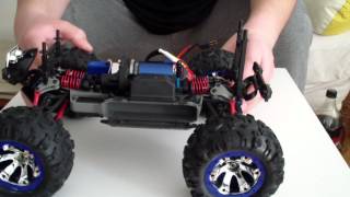 Traxxas Summit vxl 116 First Review with normal nihm battery and lipo 2s [upl. by Rramahs]