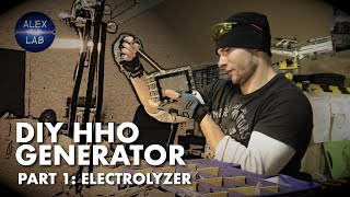 DIY Hydrogen generator Part 1 Electrolyzer [upl. by Suinuj]