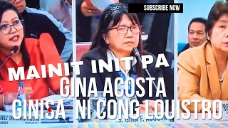 GINA ACOSTA GINISA NI ATTY JINKY LUISTRO [upl. by Dinsdale]