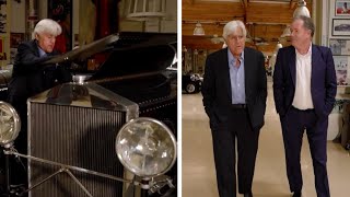 Jay Lenos Garage Piers Morgan Shows Leno HIS Car After Taking Tour [upl. by Ettenoitna678]