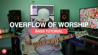 Overflow Of Worship  Winning Team  Planetshakers Official Bass Tutorial Video [upl. by Chiou692]