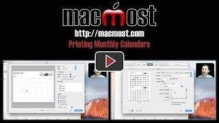 Printing Monthly Calendars 1299 [upl. by Jarlathus]