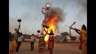 Dussehra celebrated across Jammu region [upl. by Ariew732]